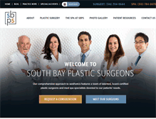 Tablet Screenshot of plasticsurgerysource.com